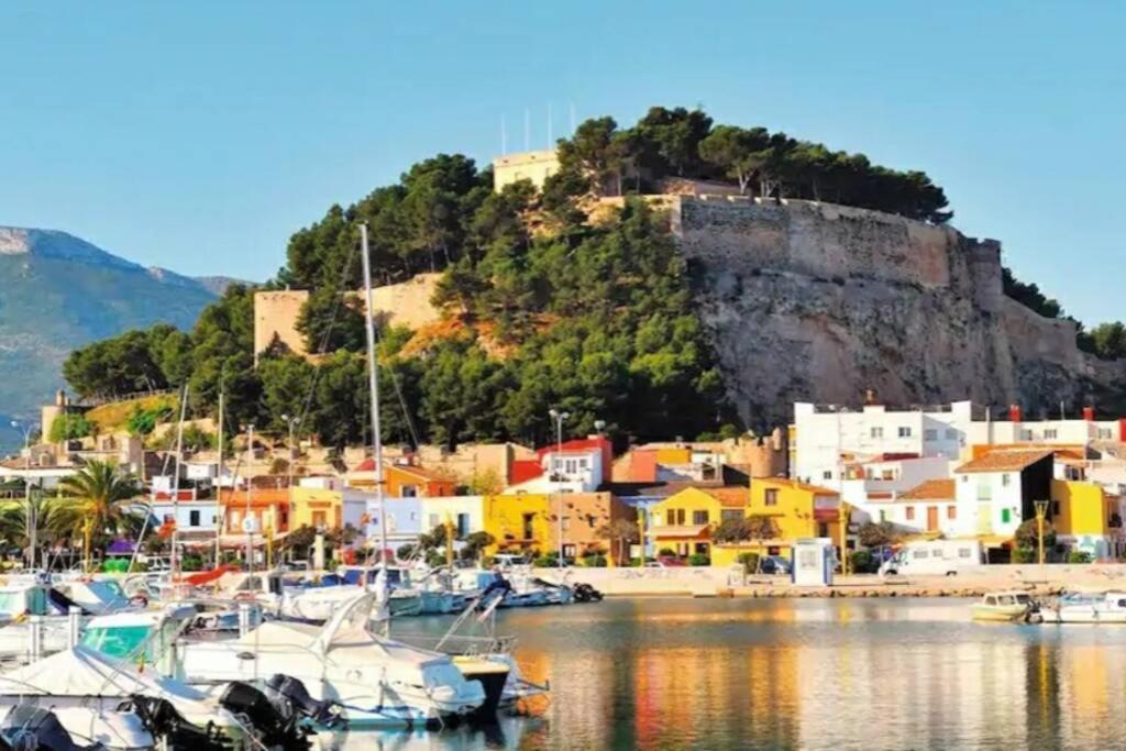 Lovely Apartment Denia, Piscina, Jacuzzi, Padel, Parking 외부 사진