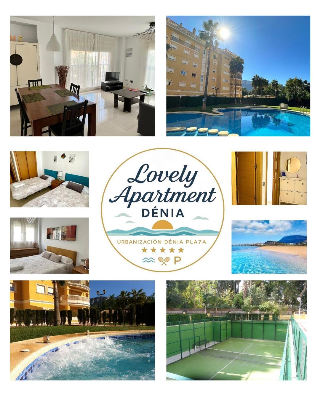 Lovely Apartment Denia, Piscina, Jacuzzi, Padel, Parking 외부 사진