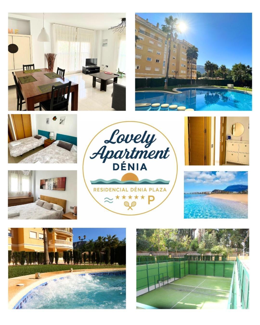 Lovely Apartment Denia, Piscina, Jacuzzi, Padel, Parking 외부 사진